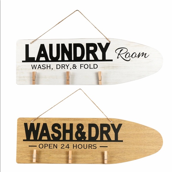 Set Ironing Board-Shaped Laundry Room Decor Clips - Picture 3 of 6